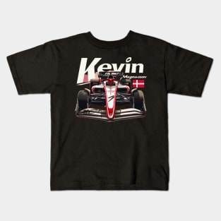 Kevin Magnussen, Formula 1 Driver, KMAG20, Haas F1 team Kids T-Shirt
